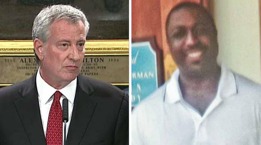 Mayor Bill de Blasio hopes judge's recommendation on Officer Pantaleo brings Eric Garner's family some closure