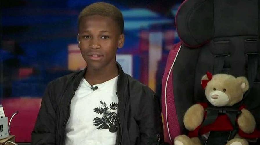 13-year-old entrepreneur creates devices to prevent hot car deaths
