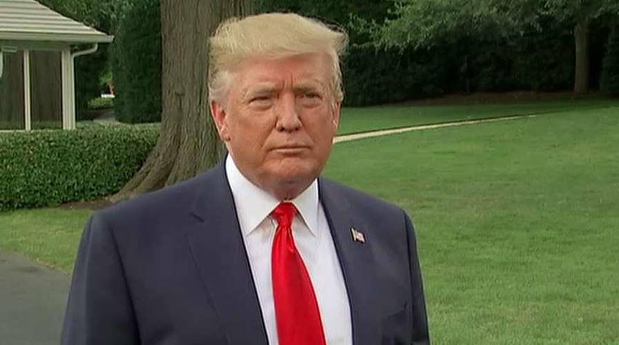 President Trump fires back after Tulsi Gabbard accuses him of supporting Al Qaeda