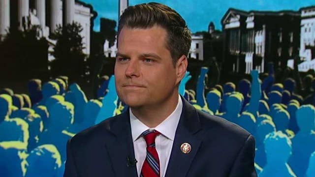 Rep. Matt Gaetz breaks down his 'Green Real Deal' resolution | On Air ...