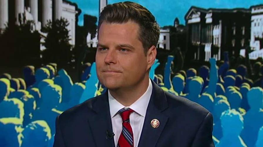 Rep. Matt Gaetz breaks down his 'Green Real Deal' resolution