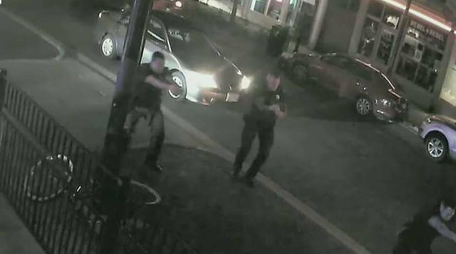 Ohio cops seen racing towards gunfire in Dayton to stop gunman