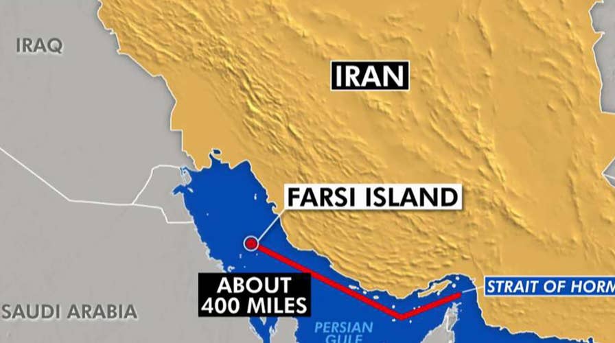 Iran seizes oil tanker near Farsi Island in the Persian Gulf