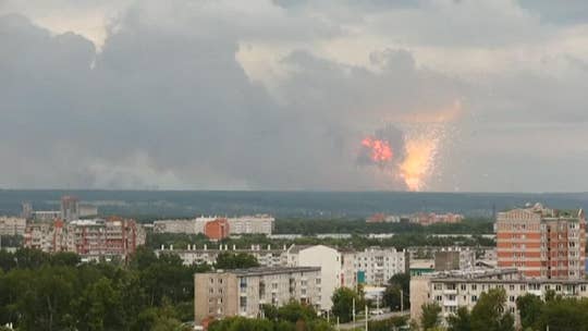 Fresh blast at Russian arms depot days after massive explosions