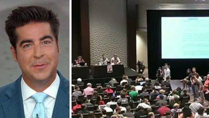 Jesse Watters on Democratic Socialists of America convention disruption