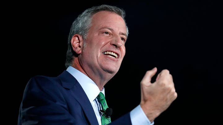 Presidential candidate Bill de Blasio to join 'Hannity' on Wednesday