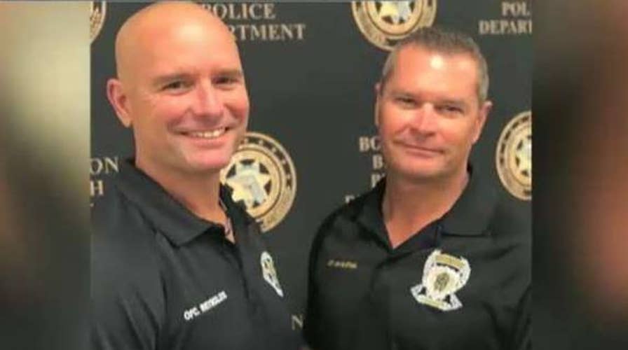 Florida police officers discover they're half-brothers through DNA test