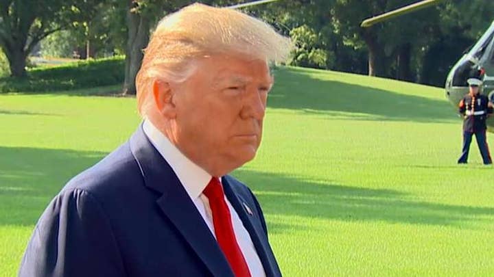 Trump makes remarks ahead of visit to Dayton, Ohio, and El Paso, Texas