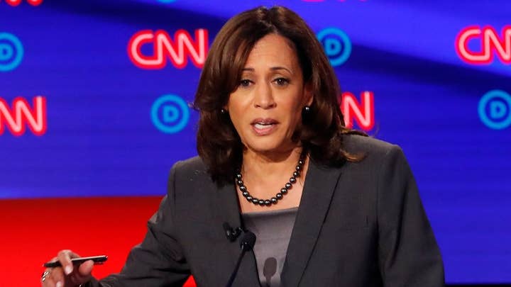 Support for Kamala Harris drops after Tulsi Gabbard calls her out during Detroit Democratic debate.