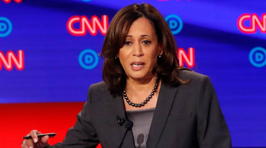 Support for Kamala Harris drops after Tulsi Gabbard calls her out during Detroit Democratic debate.