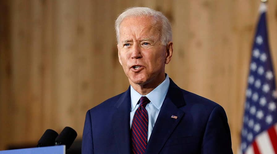 Democratic frontrunner Joe Biden attacks Trump on racism