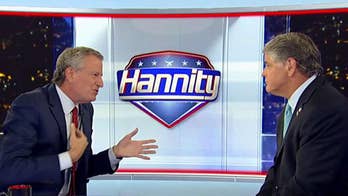 Hannity, de Blasio spar over the Green New Deal