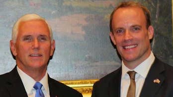 Mike Pence meets with British foreign secretary