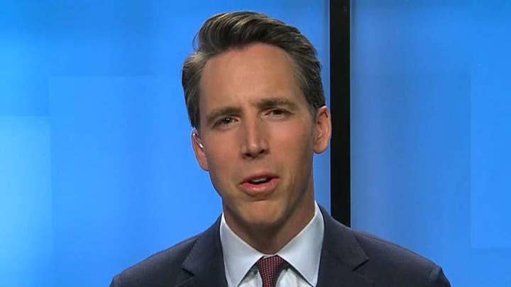Sen. Hawley says 'it's crazy' for Twitter to shut down McConnell's account