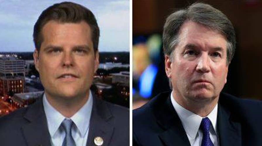 Matt Gaetz blasts Nadler over Kavanaugh records request
