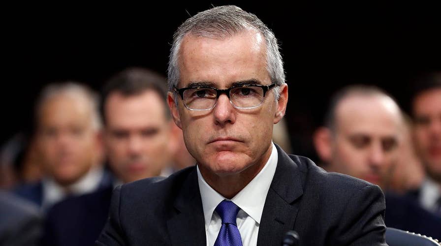Andrew McCabe to sue the FBI and DOJ over termination