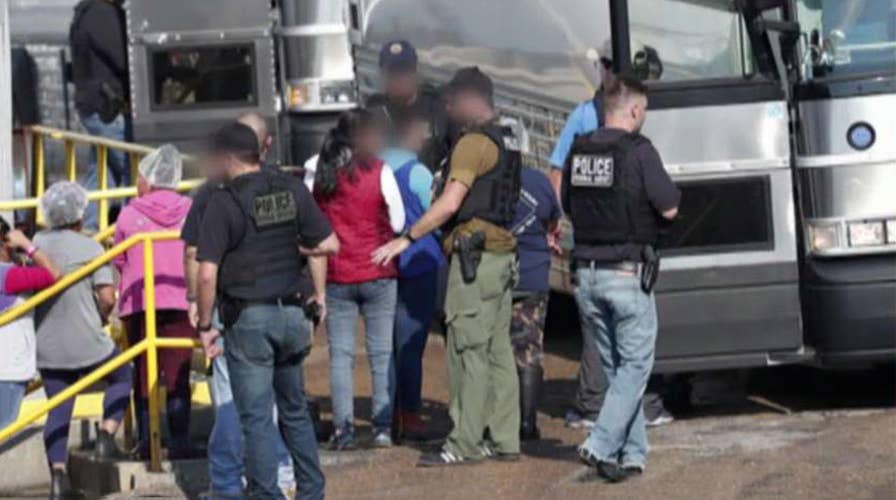Hundreds arrested by ICE at food processing centers in Mississippi