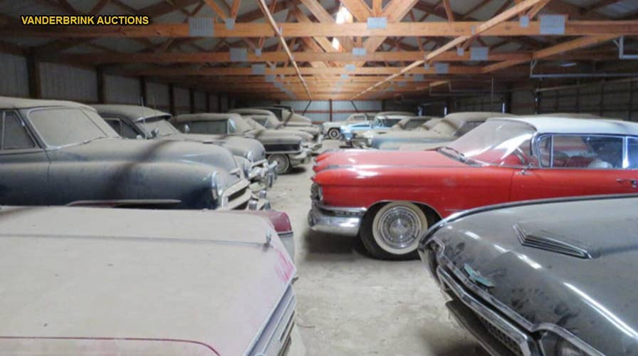 Late farmer's massive car collection up for auction in Minnesota