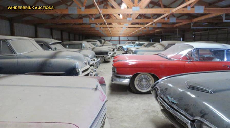 Late farmer's massive car collection up for auction in Minnesota