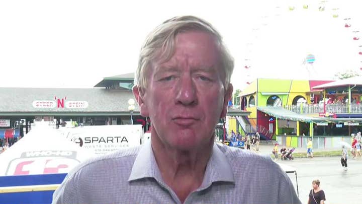 2020 Republican presidential candidate Bill Weld campaigns at the Iowa State Fair