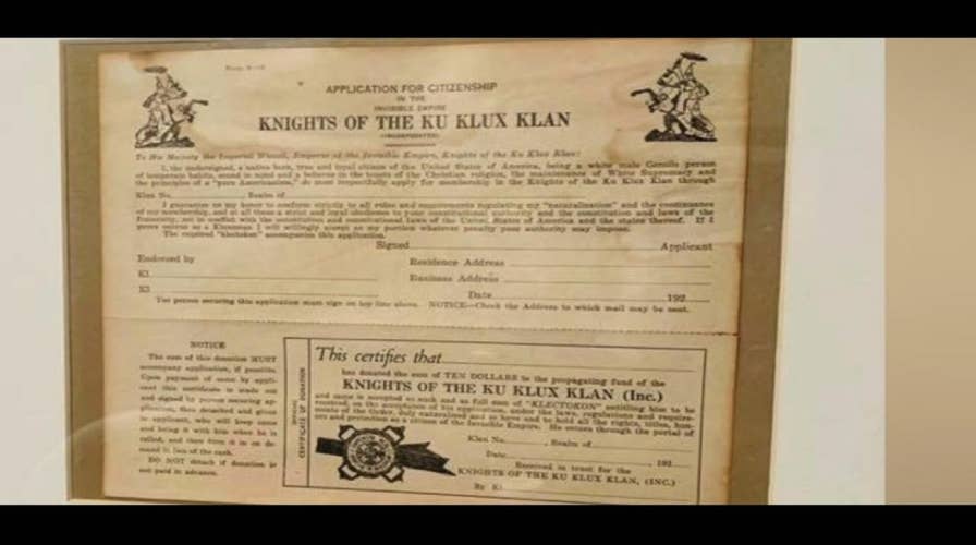 Muskegon cop suspended over KKK memorabilia found in house