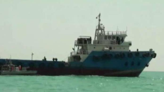 Iran says oil aboard tanker pursed by US sold to mystery buyer