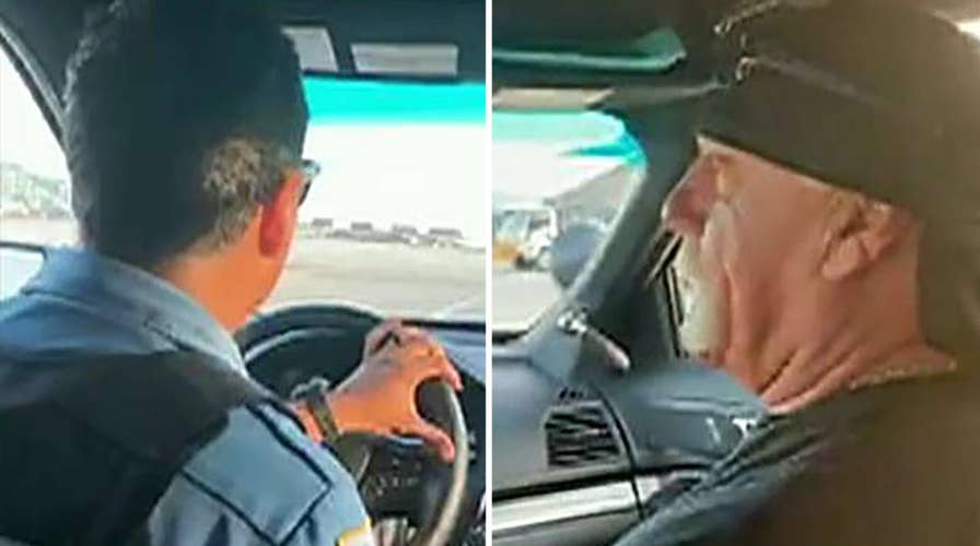 Police officer in hot water for driving Hulk Hogan at airport in squad car