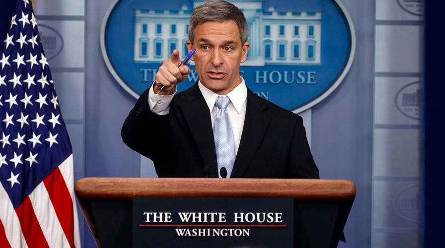 Acting director of the Citizenship and Immigration Services office asked if Lady Liberty鈥檚 plaque should come down