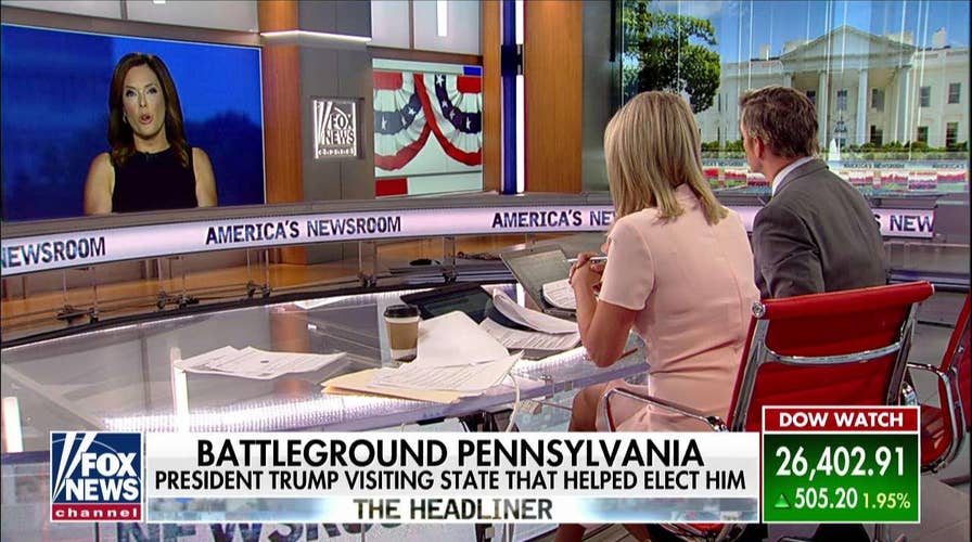 Trump campaign adviser pressed on 'America's Newsroom' on Biden's big lead in Pennsylvania