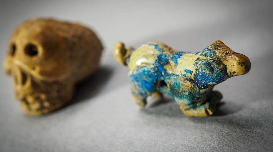 Pompeii 'sorcerer’s treasure trove' discovered, with bones, skull charms and gems for rituals