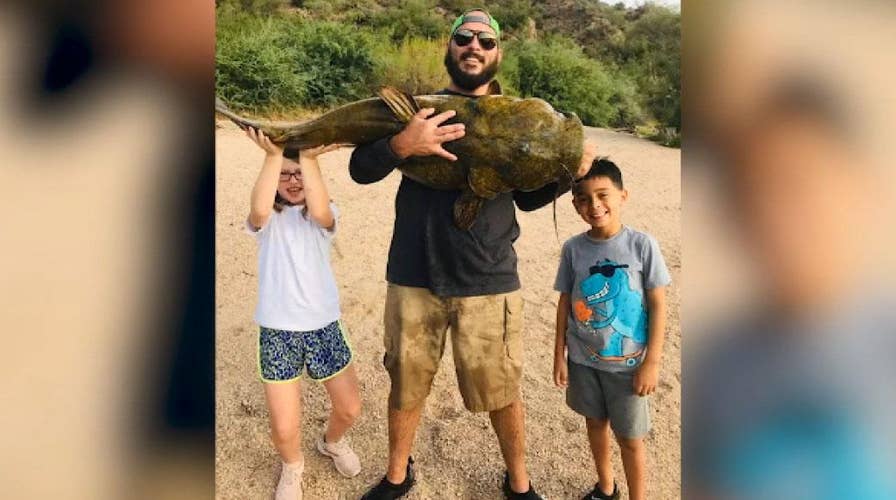 Arizona man catches 50-pound fish