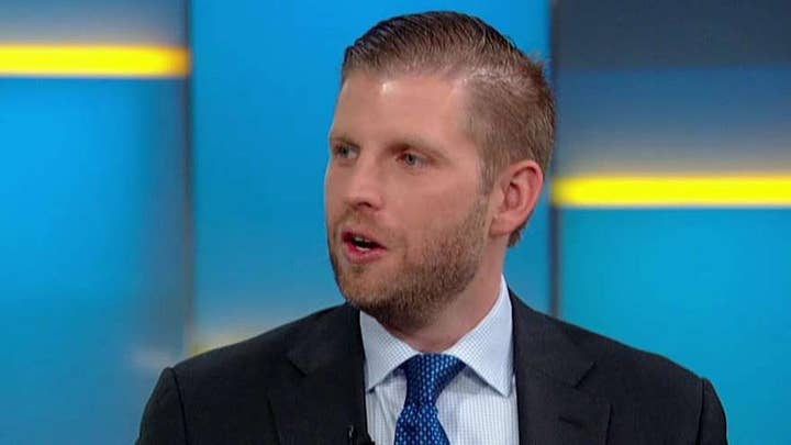 Eric Trump accuses Democrats of declaring war on the American dream