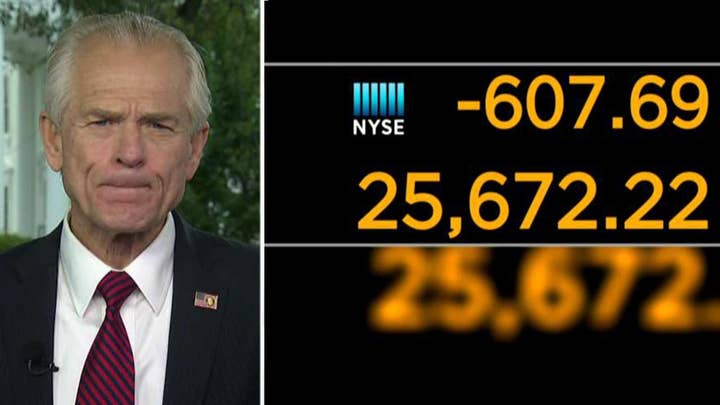 White House blames interest rate environment for stock market slide