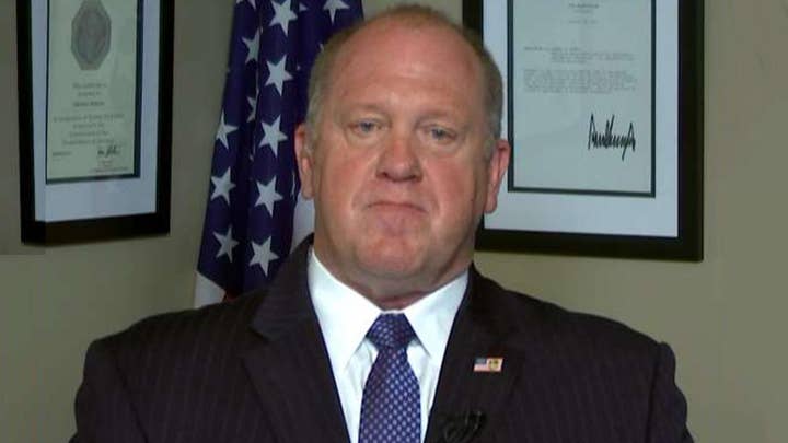 Tom Homan calls on Democrats to 'stop the hate' after attacks on ICE offices