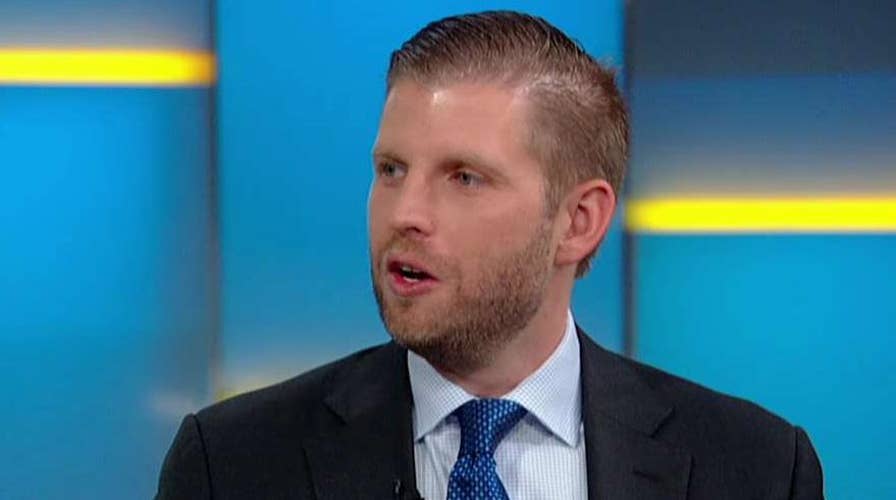 Eric Trump accuses media of ignoring president's popularity at Iowa State Fair