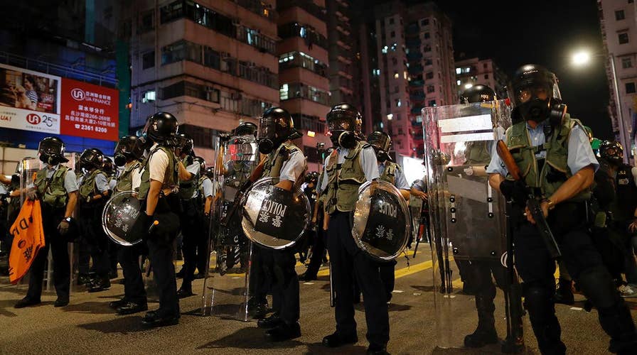 US urges China to refrain from violence amid Hong Kong protests