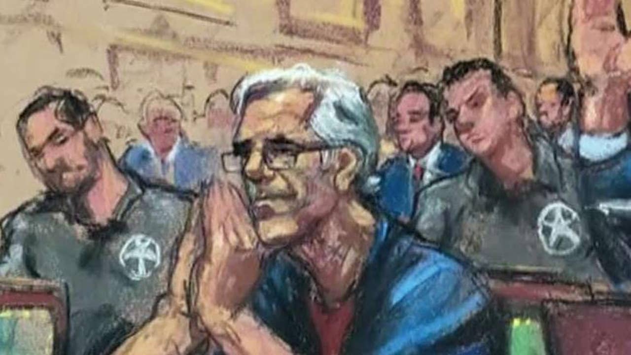 Bill Clinton painting in Jeffrey Epstein's home a 'surprise' to woman who painted president wearing blue dress Bill Clinton painting in Jeffrey Epstein's home a 'surprise' to woman who painted president wearing blue dress