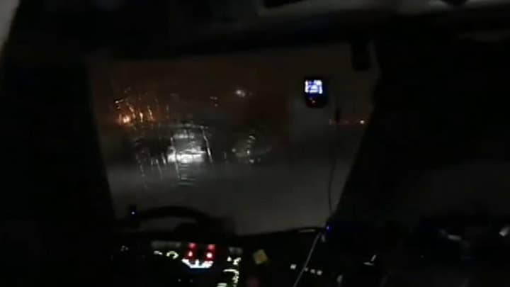 Raw video: Massive hail pummels vehicles in Colorado