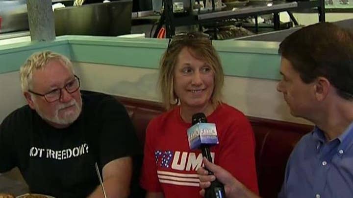 Breakfast with 'Friends': NH voters react to Trump's biggest rally moments