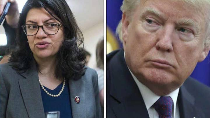Trump blasts Rep. Tlaib over her refusal of Israel's offer