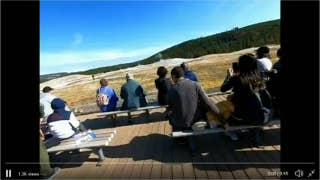 Yellowstone tourist walks dangerously close to Old Faithful, allegedly flips off disapproving crowd - Fox News