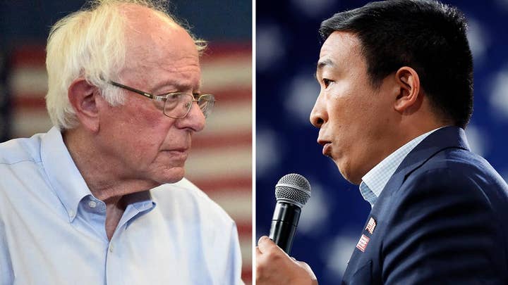 Bernie Sanders, Andrew Yang reveal their criminal justice plans