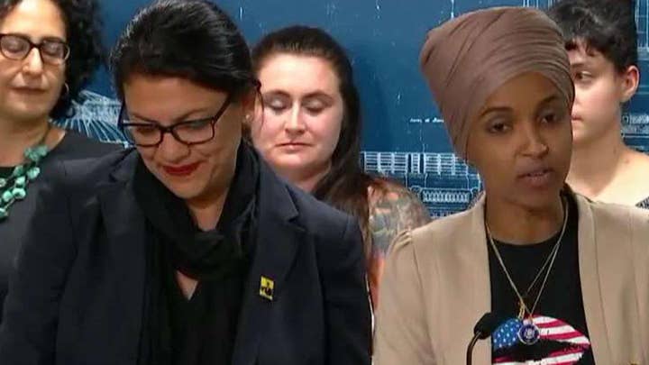 Reps. Omar, Tlaib call for an end to Israel's 'occupation' of Palestinian territories