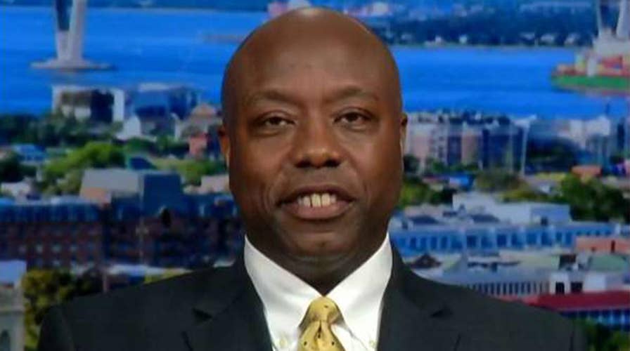 Sen. Tim Scott says Democratic presidential candidates are trying to dupe African-American voters