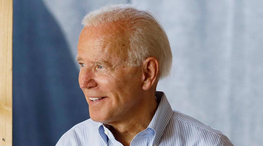 Joe Biden gets defensive about crowd size in Iowa