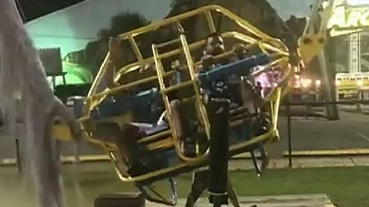 Cable snaps on Panama City Beach slingshot amusement ride