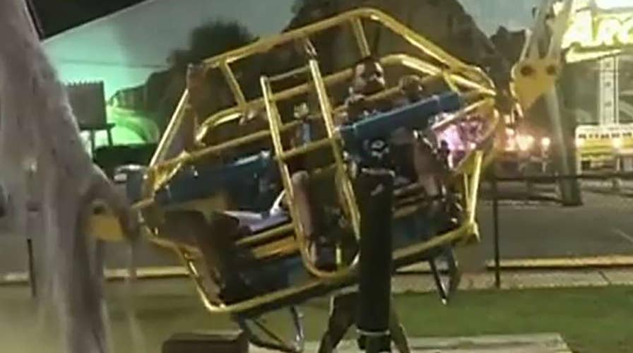 Slingshot Ride Cable Snaps, Video Shows Riders Smash Into Support Beam