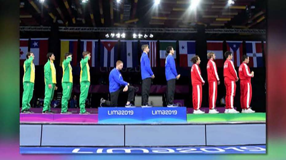 US fencer Race Imboden gets a year of probation for staging protest