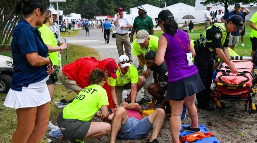 Multiple people struck by lightning at PGA tour championship in Atlanta
