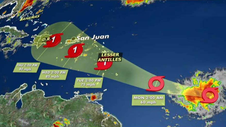 Tropical Storm Dorian Forms In Atlantic, Could Become Hurricane By ...